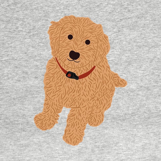 Golden Doodle Puppy! Sticker by haleynicole11